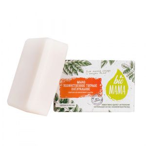 Натуральное хозяйственное мыло БиоМама, 150г