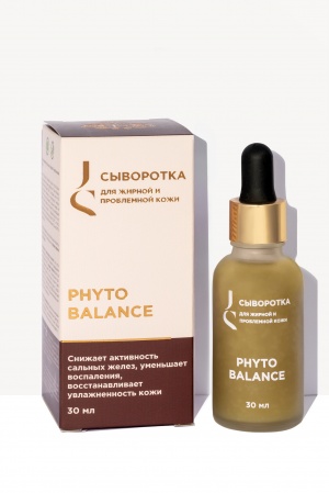 Сыворотка для жирной и проблемной кожи лица "Phyto Balance", 30 мл
