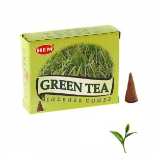 Аромапалочки НЕМ "Зеленый чай", 10шт (конусы)